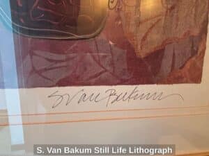 S.-Van-Bakum-Still-Life-Lithograph-second-image
