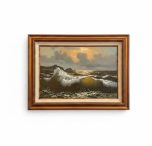 Seascape-Oil-Painting-by-Carl-Campbell