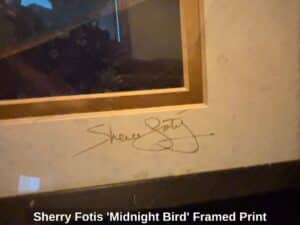 Sherry-Fotis-Midnight-Bird-Framed-Print-second-image
