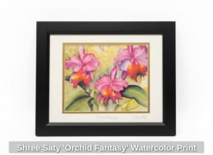 Shree-Saty-Orchid-Fantasy-Watercolor-Print