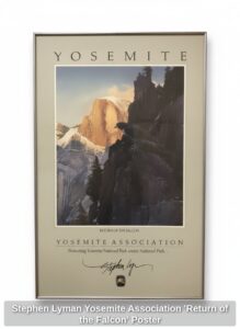 Stephen-Lyman-Yosemite-Association-Return-of-the-Falcon-Poster