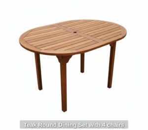 Teak-Round-Dining-Set-with-chairs