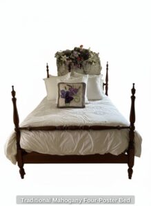 Traditional-Mahogany-Four-Poster-Bed-second-image