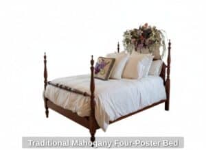 Traditional-Mahogany-Four-Poster-Bed-third-image