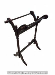 Victorian-Style-Mahogany-Quilt-Rack