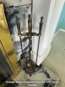 Vintage-Brass-Fireplace-Tool-Set-with-Acorn-Finials