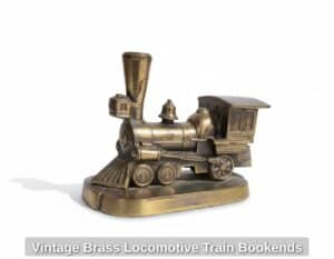 Vintage-Brass-Locomotive-Train-Bookends