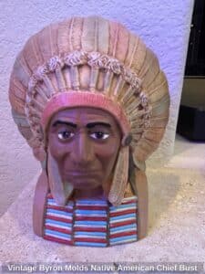 Vintage-Byron-Molds-Native-American-Chief-Bust