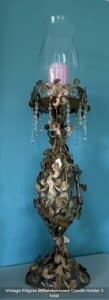 Vintage-Filigree-Metal-Hurricane-Candle-Holder-total-second-image