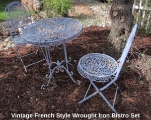 Vintage-French-Style-Wrought-Iron-Bistro-Set