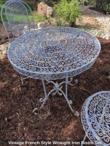 Vintage-French-Style-Wrought-Iron-Bistro-Set-second-image