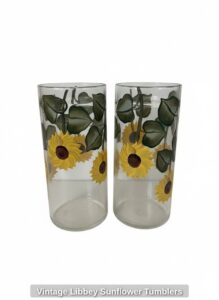 Vintage-Libbey-Sunflower-Tumblers
