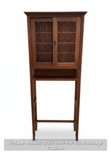 Vintage-Mission-Style-Over-the-Toilet-Storage-Cabinet