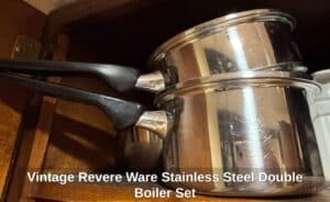 Vintage-Revere-Ware-Stainless-Steel-Double-Boiler-Set-second-image