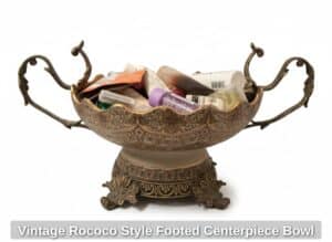 Vintage-Rococo-Style-Footed-Centerpiece-Bowl