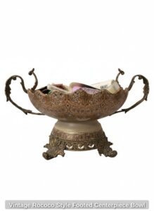Vintage-Rococo-Style-Footed-Centerpiece-Bowl-second-image