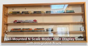 Wall-Mounted-N-Scale-Model-Train-Display-Case-with-Integrated-Track