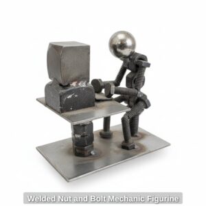 Welded-Nut-and-Bolt-Mechanic-Figurine