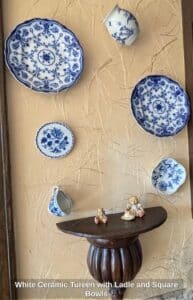White-Ceramic-Tureen-with-Ladle-and-Square-Bowls