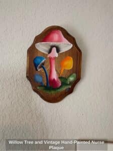 Willow-Tree-and-Vintage-Hand-Painted-Nurse-Plaque-second-image