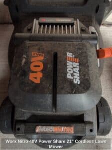 Worx-Nitro-V-Power-Share-Cordless-Lawn-Mower-second-image