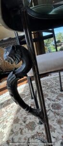 Wrought-Iron-Lion-Head-Dining-Table-third-image
