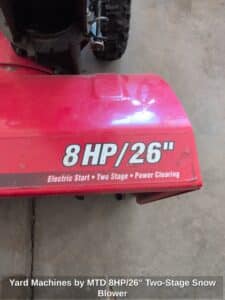 Yard-Machines-by-MTD-HP-or-Two-Stage-Snow-Blower-third-image
