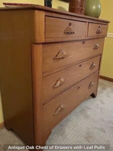 Antique-Oak-Chest-of-Drawers-with-Leaf-Pulls