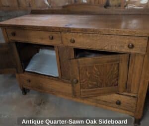 Antique-Quarter-Sawn-Oak-Sideboard-fourth-image