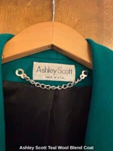 Ashley-Scott-Teal-Wool-Blend-Coat-second-image
