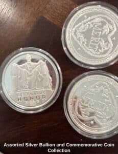 Assorted-Silver-Bullion-and-Commemorative-Coin-Collection-second-image