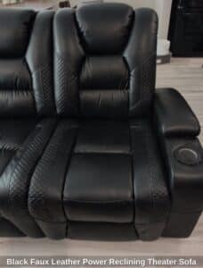 Black-Faux-Leather-Power-Reclining-Theater-Sofa-second-image