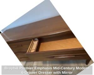 Broyhill-Premier-Emphasis-Mid-Century-Modern-Drawer-Dresser-with-Mirror-third-image