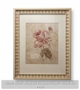 Cheri-Blum-Rose-on-Cracked-Linen-Floral-Art-Print