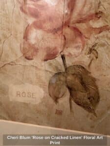 Cheri-Blum-Rose-on-Cracked-Linen-Floral-Art-Print-second-image