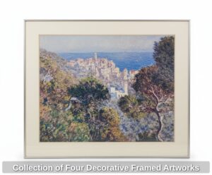 Collection-of-Four-Decorative-Framed-Artworks