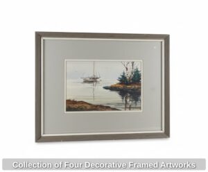 Collection-of-Four-Decorative-Framed-Artworks-second-image