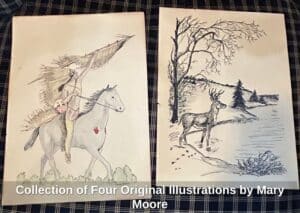 Collection-of-Four-Original-Illustrations-by-Mary-Moore