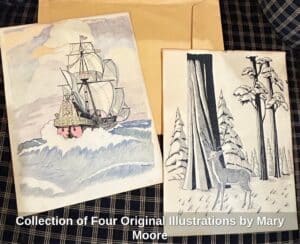Collection-of-Four-Original-Illustrations-by-Mary-Moore-second-image