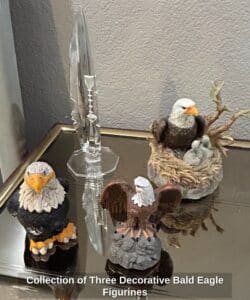 Collection-of-Three-Decorative-Bald-Eagle-Figurines