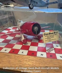 Collection-of-Vintage-Hand-Built-Aircraft-Models-in-Display-Cases-third-image