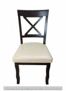 Contemporary-Dining-Set-with-Mixed-Seating-fourth-image