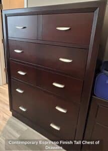 Contemporary-Espresso-Finish-Tall-Chest-of-Drawers-second-image