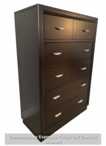 Contemporary-Espresso-Finish-Tall-Chest-of-Drawers-third-image