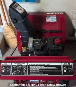 Craftsman-.-HP-inch-Snow-Blower-second-image