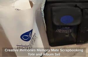 Creative-Memories-Memory-Mate-Scrapbooking-Tote-and-Album-Set