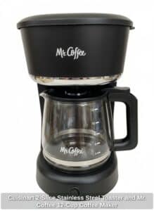 Cuisinart-Slice-Stainless-Steel-Toaster-and-Mr.-Coffee-Cup-Coffee-Maker-second-image