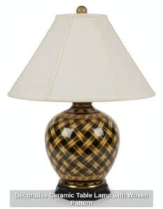 Decorative-Ceramic-Table-Lamp-with-Woven-Pattern