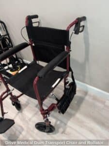 Drive-Medical-Duet-Transport-Chair-and-Rollator-second-image