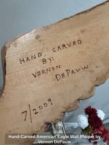 Hand-Carved-American-Eagle-Wall-Plaque-by-Vernon-DePauw-second-image